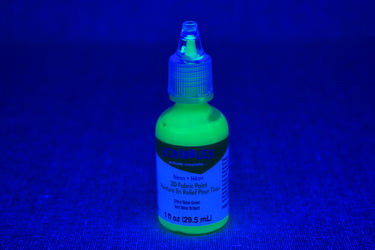 Scribbles UV Blacklight Reactive Fabric Paint
